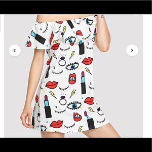 Boutique- Dresses - BNWOT Graffiti Dress Boutique- Dresses - BNWOT Graffiti Dress